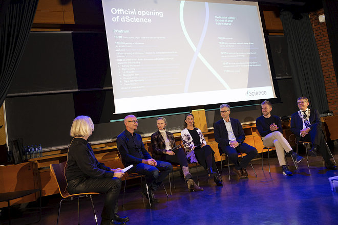 Panel discussion. Photo: Yngve Vogt
