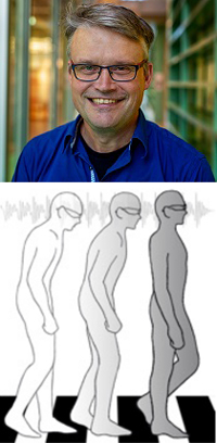 Richard van Wezel and illustration smart glasses Parkinson's