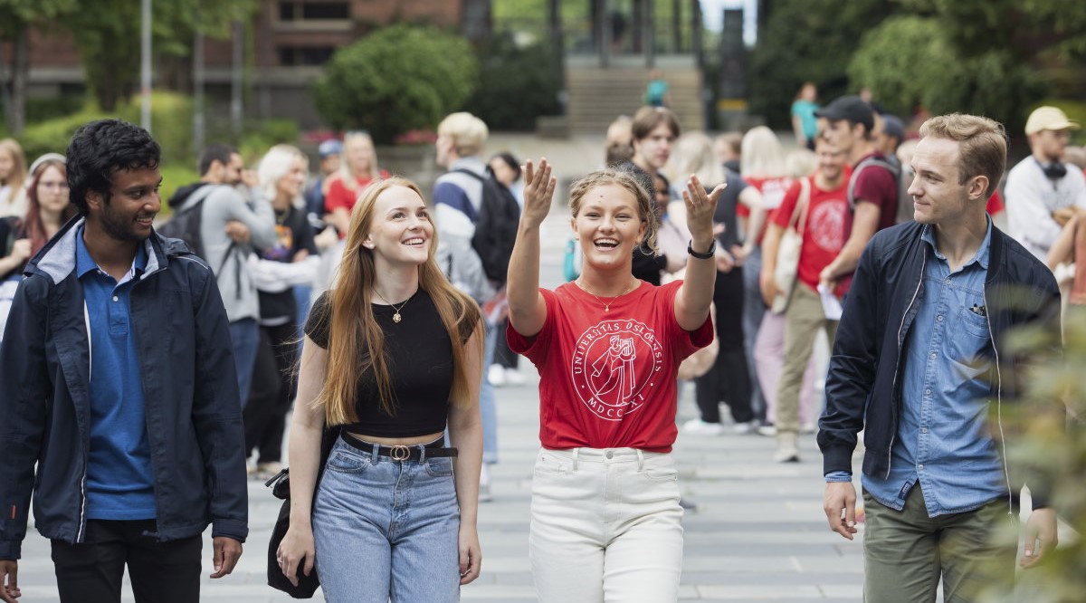 students at campus