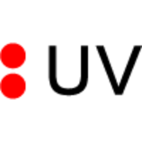 Logo for UV-fakultetet (to røde prikker og bokstavene U og V)