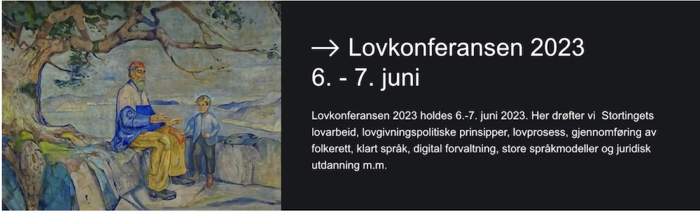 Banner for Lokonferansen