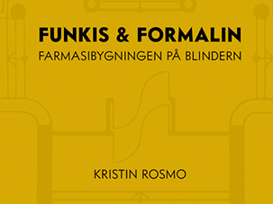 Utsnitt av forsiden til "Funkis & formalin"