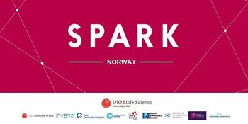 I november kom den første utlysningen for vårt nye innovasjonsprogram SPARK Norway.
SPARK Norway er et toårig innovasjonsprogram for å&amp;#160;videreutvikle ideer fra helserelatert&amp;#160;livsvitenskap, slik at de kommer pasienter og samfunn til gode. Forskere ved UiO og forskergrupper ved OUS eller Ahus med UiO-tilknytning kan søke UiO:Livsvitenskap om å bli tatt opp i programmet gjennom årlige utlysninger.
Se SPARK-teamene som ble tatt opp i pilotfasen&amp;#160;høsten 2017.
Søknadsfrist for første åpne utlysning var&amp;#160;15. desember 2017.&amp;#160;
Les mer om SPARK Norway-programmet og utlysningen.