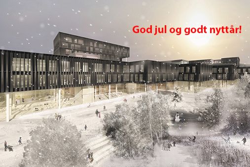 Vintersteming nytt bygg for livsvitenskap, kjemi og farmasi i Gaustadbekkdalen