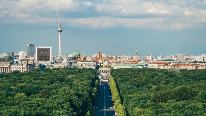 Utsikt over Berlin