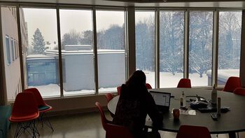 On 12&amp;#160;March, Norway &quot;closed&quot; down. The RITMO premises went from being a lively hub of chatting people to a tranquil place.