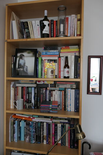 Bookcase ,Furniture ,Shelf ,Picture frame ,Book.